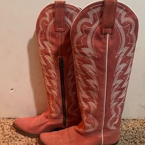 Caborca Silver Pink Boots